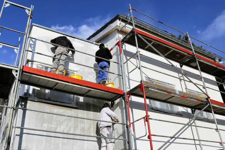 Ravalement de façade peinture, Valenciennes, NJ Service